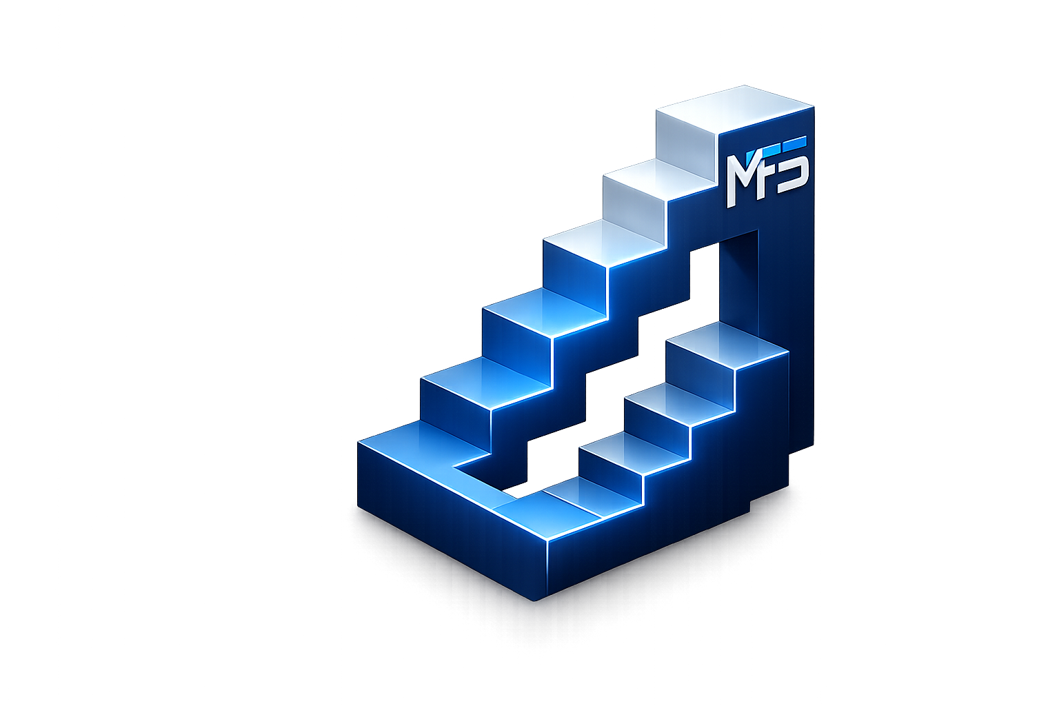 MyFundedStep stairs to funding